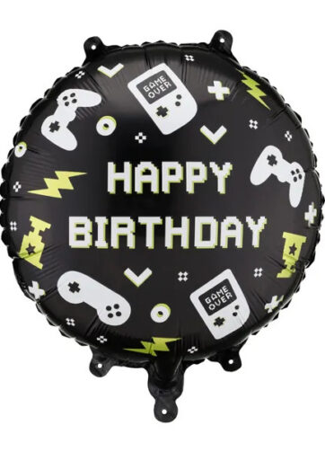 Folieballon Happy Birthday game on